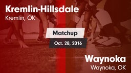 Matchup: Kremlin-Hillsdale vs. Waynoka  2016