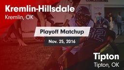 Matchup: Kremlin-Hillsdale vs. Tipton  2016