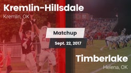 Matchup: Kremlin-Hillsdale vs. Timberlake  2017
