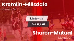 Matchup: Kremlin-Hillsdale vs. Sharon-Mutual  2017