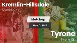 Matchup: Kremlin-Hillsdale vs. Tyrone  2017