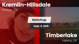 Matchup: Kremlin-Hillsdale vs. Timberlake  2018