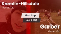 Matchup: Kremlin-Hillsdale vs. Garber  2018