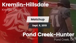 Matchup: Kremlin-Hillsdale vs. Pond Creek-Hunter  2019
