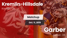 Matchup: Kremlin-Hillsdale vs. Garber  2019