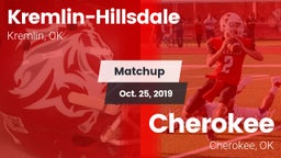 Matchup: Kremlin-Hillsdale vs. Cherokee  2019