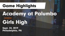 Academy at Palumbo  vs Girls High Game Highlights - Sept. 24, 2019