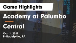 Academy at Palumbo  vs Central Game Highlights - Oct. 1, 2019