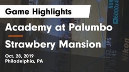 Academy at Palumbo  vs Strawbery Mansion Game Highlights - Oct. 28, 2019