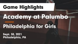Academy at Palumbo  vs Philadelphia  for Girls Game Highlights - Sept. 30, 2021