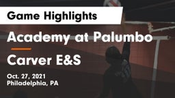 Academy at Palumbo  vs Carver E&S  Game Highlights - Oct. 27, 2021