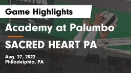 Academy at Palumbo  vs SACRED HEART PA Game Highlights - Aug. 27, 2022