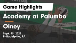 Academy at Palumbo  vs Olney  Game Highlights - Sept. 29, 2022