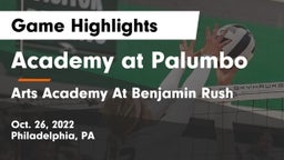 Academy at Palumbo  vs Arts Academy At Benjamin Rush Game Highlights - Oct. 26, 2022