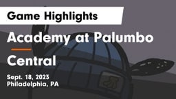 Academy at Palumbo  vs Central  Game Highlights - Sept. 18, 2023