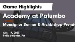 Academy at Palumbo  vs Monsignor Bonner & Archbishop Prendergast Catholic HS Game Highlights - Oct. 19, 2023