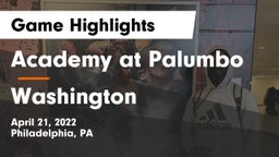 Academy at Palumbo  vs Washington  Game Highlights - April 21, 2022