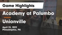 Academy at Palumbo  vs Unionville Game Highlights - April 23, 2022