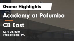 Academy at Palumbo  vs CB East Game Highlights - April 20, 2024