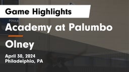 Academy at Palumbo  vs Olney  Game Highlights - April 30, 2024