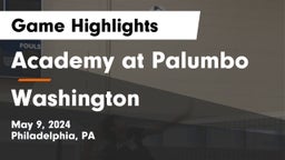 Academy at Palumbo  vs Washington  Game Highlights - May 9, 2024