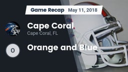 Recap: Cape Coral  vs. Orange and Blue 2018