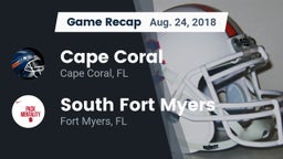 Recap: Cape Coral  vs. South Fort Myers  2018