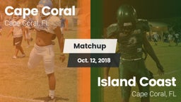 Matchup: Cape Coral vs. Island Coast  2018