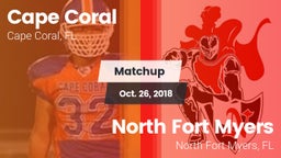 Matchup: Cape Coral vs. North Fort Myers  2018