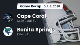 Recap: Cape Coral  vs. Bonita Springs  2020