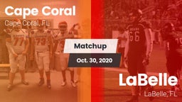 Matchup: Cape Coral vs. LaBelle  2020
