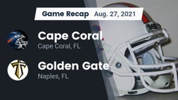 Recap: Cape Coral  vs. Golden Gate  2021