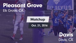 Matchup: Pleasant Grove vs. Davis  2016