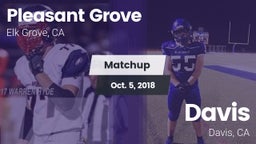 Matchup: Pleasant Grove vs. Davis  2018