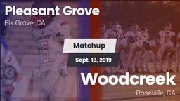 Matchup: Pleasant Grove vs. Woodcreek  2019