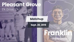 Matchup: Pleasant Grove vs. Franklin  2019