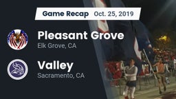 Recap: Pleasant Grove  vs. Valley  2019