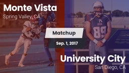 Matchup: Monte Vista vs. University City  2017