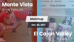 Matchup: Monte Vista vs. El Cajon Valley  2017