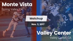 Matchup: Monte Vista vs. Valley Center  2017