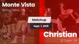 Matchup: Monte Vista vs. Christian  2018