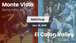 Matchup: Monte Vista vs. El Cajon Valley  2018