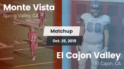Matchup: Monte Vista vs. El Cajon Valley  2019