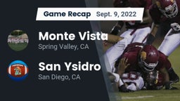 Recap: Monte Vista  vs. San Ysidro  2022