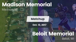 Matchup: Madison Memorial vs. Beloit Memorial  2017