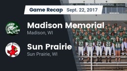 Recap: Madison Memorial  vs. Sun Prairie 2017