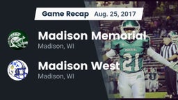 Recap: Madison Memorial  vs. Madison West  2017