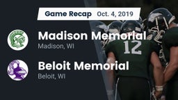 Recap: Madison Memorial  vs. Beloit Memorial  2019
