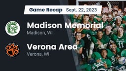 Recap: Madison Memorial  vs. Verona Area  2023