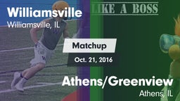Matchup: Williamsville vs. Athens/Greenview  2016
